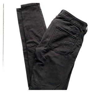 American Eagle Black Jegging